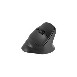 Natec CRAKE 2/Office/Optikai/jobbkezes/2 400 DPI/USB BT/Fekete