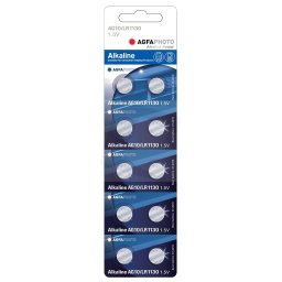 Energizer/AGFA/MAXELL/Camelion elem LR54 AG10/LR1130 1,5V 10 db/csomag