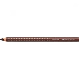 Színes ceruza háromszögletű GRIP Jumbo Faber-Castell csokoládébarna