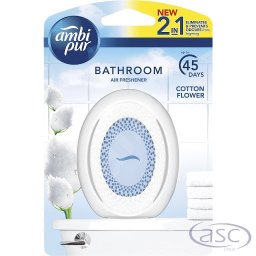 Frissítő Ambi Pur Bathroom Cotton virág 7,5ml