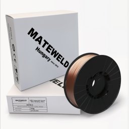 MATEWELD Hungary Hegesztő huzal rezezett acél (SG2) 0,8mm 5kg (200mm)