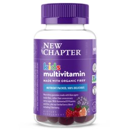 New Chapter Kids Multivitamin Gummies, bogyós-citrusos ízű multivitamin gumivitamin, 60 db gumivitamin