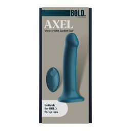 Bold Axel Vibrátor G-pont stimuláló, 7 ritmus, távirányítós 20 cm fekete
