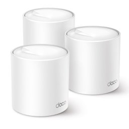 TP-Link Deco X50 (3-pack) AX3000 Egész Otthont Lefedő Mesh Rendszer, WiFi 6