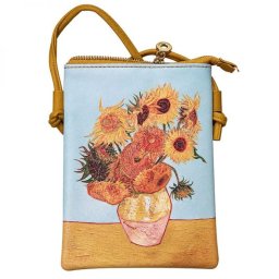 Van Gogh Napraforgók válltáska - kisméretű 20x15 cm