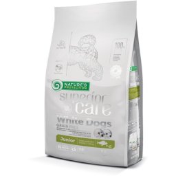 Nature's Protection Superior Care - White Dogs Grain Free Junior Small & Mini Breeds White Fish 1.5kg