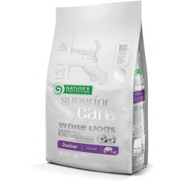 Nature's Protection Superior Care - White Dogs Junior Grain Free Small & Mini Salmon 1.5kg