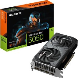 GeForce RTX 5050 8GB Gigabyte Windforce OC GV-N5050WF2OC-8GD videokartya