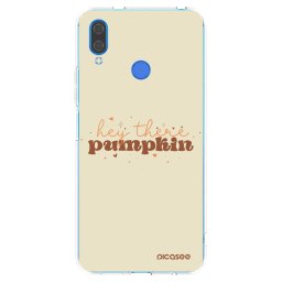 Átlátszó szilikon tok az alábbi mobiltelefonokra Huawei Nova 3i - Hey there pumpkin