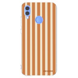 Átlátszó szilikon tok az alábbi mobiltelefonokra Huawei P Smart 2019 - Orange lines