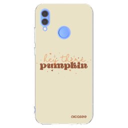 Átlátszó szilikon tok az alábbi mobiltelefonokra Huawei P Smart 2019 - Hey there pumpkin