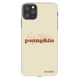 Átlátszó szilikon tok az alábbi mobiltelefonokra Apple iPhone 11 Pro Max - Hey there pumpkin