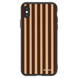 ULTIMATE CASE Apple iPhone X/XS - készülékre - Brown lines