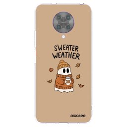 Átlátszó szilikon tok az alábbi mobiltelefonokra Xiaomi Poco F2 Pro - Sweater ghost