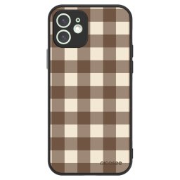 ULTIMATE CASE Apple iPhone 12 - készülékre - Brown grid