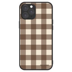 ULTIMATE CASE Apple iPhone 12 Pro Max - készülékre - Brown grid