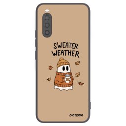 Fekete szilikon tok az alábbi mobiltelefonokra Sony Xperia 10 II - Sweater ghost