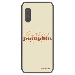 Fekete szilikon tok az alábbi mobiltelefonokra Sony Xperia 10 II - Hey there pumpkin
