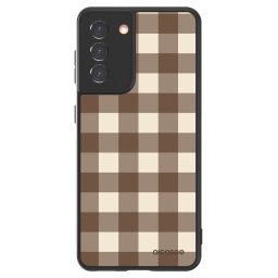 ULTIMATE CASE Samsung Galaxy S21 5G G991B - készülékre - Brown grid