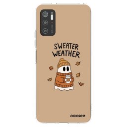 Átlátszó szilikon tok az alábbi mobiltelefonokra Xiaomi Poco M3 Pro 5G - Sweater ghost