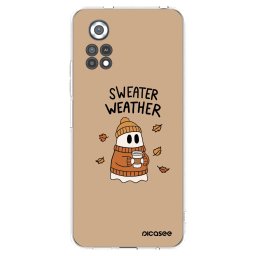Átlátszó szilikon tok az alábbi mobiltelefonokra Xiaomi Poco X4 Pro 5G - Sweater ghost