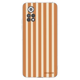 Átlátszó szilikon tok az alábbi mobiltelefonokra Xiaomi Poco X4 Pro 5G - Orange lines
