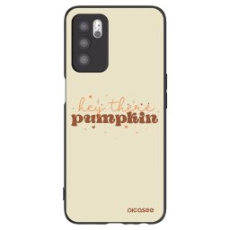 Fekete szilikon tok az alábbi mobiltelefonokra OPPO A16s - Hey there pumpkin