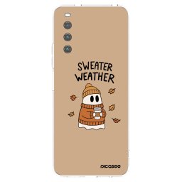Átlátszó szilikon tok az alábbi mobiltelefonokra Sony Xperia 10 IV 5G - Sweater ghost