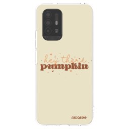 Átlátszó szilikon tok az alábbi mobiltelefonokra OPPO A94 5G - Hey there pumpkin