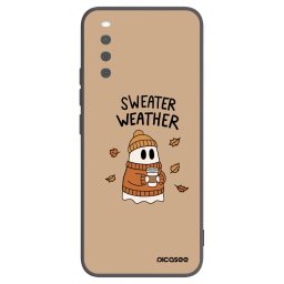Fekete szilikon tok az alábbi mobiltelefonokra Sony Xperia 10 III - Sweater ghost