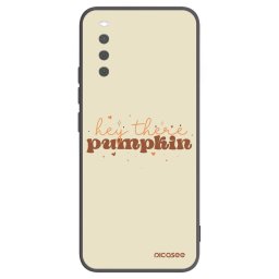 Fekete szilikon tok az alábbi mobiltelefonokra Sony Xperia 10 III - Hey there pumpkin