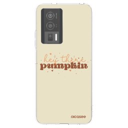 Átlátszó szilikon tok az alábbi mobiltelefonokra Xiaomi Poco F5 Pro 5G - Hey there pumpkin