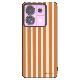 Fekete szilikon tok az alábbi mobiltelefonokra Xiaomi Redmi Note 13 Pro 5G - Orange lines