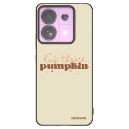 Fekete szilikon tok az alábbi mobiltelefonokra Xiaomi Redmi Note 13 Pro 5G - Hey there pumpkin
