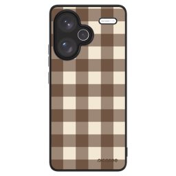ULTIMATE CASE Xiaomi Redmi Note 13 Pro+ 5G - készülékre - Brown grid