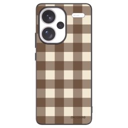 Fekete szilikon tok az alábbi mobiltelefonokra Xiaomi Redmi Note 13 Pro+ 5G - Brown grid