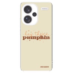 Átlátszó szilikon tok az alábbi mobiltelefonokra Xiaomi Redmi Note 13 Pro+ 5G - Hey there pumpkin