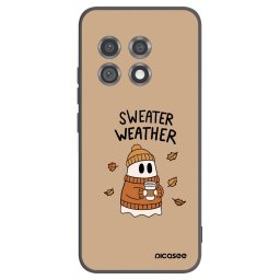Fekete szilikon tok az alábbi mobiltelefonokra OnePlus 11 5G - Sweater ghost