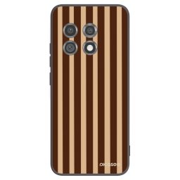 Fekete szilikon tok az alábbi mobiltelefonokra OnePlus 11 5G - Brown lines