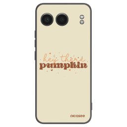 Fekete szilikon tok az alábbi mobiltelefonokra OnePlus Nord 4 - Hey there pumpkin