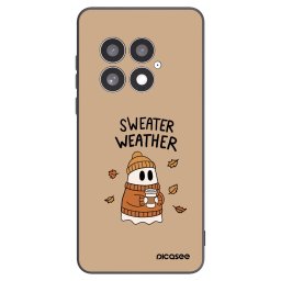 Fekete szilikon tok az alábbi mobiltelefonokra OnePlus 13 5G - Sweater ghost