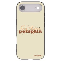 Fekete szilikon tok az alábbi mobiltelefonokra Apple iPhone Air - Hey there pumpkin