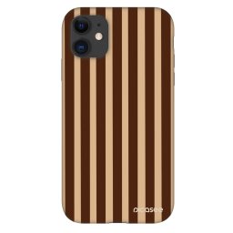 Fashion Case Apple iPhone 11 - Brown lines