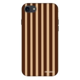 Fashion Case Apple iPhone SE 2020 - Brown lines
