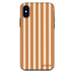 Fashion Case Apple iPhone X/XS - Orange lines