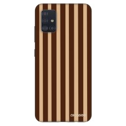 Fashion Case Samsung Galaxy A51 A515F - Brown lines