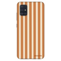 Fashion Case Samsung Galaxy A51 A515F - Orange lines