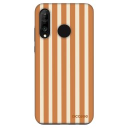 Fashion Case Huawei P30 Lite - Orange lines