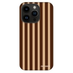 Fashion Case MagSafe Apple iPhone 14 Pro - Brown lines