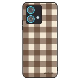 ULTIMATE CASE Motorola Edge 40 Neo - készülékre - Brown grid